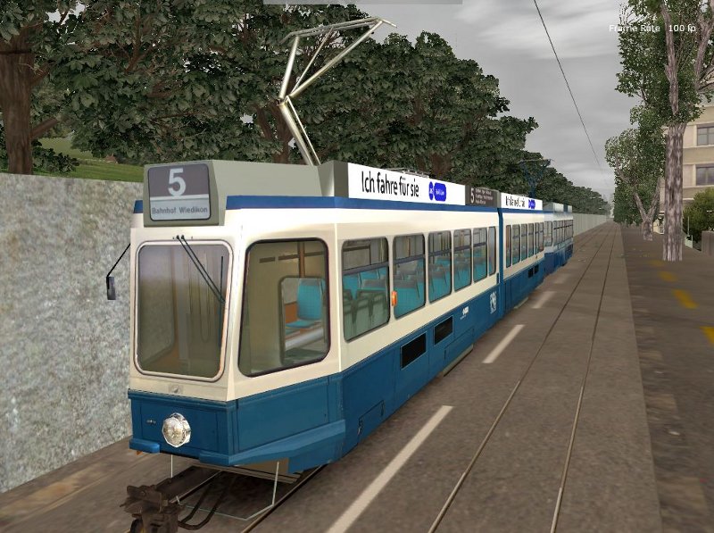 Tram 2000 Railworks vorne